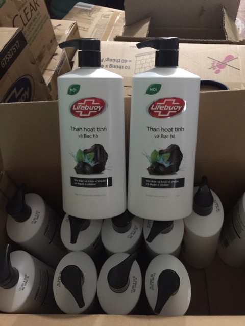 SỮA TẮM LIFEBOUY DETOX THAN HOẠT TÍNH BẠC HÀ 850G | BigBuy360 - bigbuy360.vn