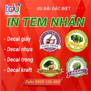IN TEM NHÃN – NHÃN HỘP – NHÃN DÁN