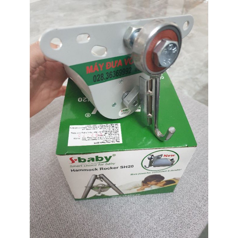 Máy Đưa Võng Sbaby SH20 ( Không Có Điện Vẫn Dùng Được , New , Công nghệ 4.0 )