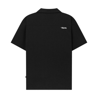 Áo Sơ Mi TSUN Logo - Black - [UNISEX] - Thêu Logo