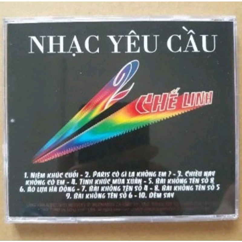 Bộ 5 cd Chế Linh phono
