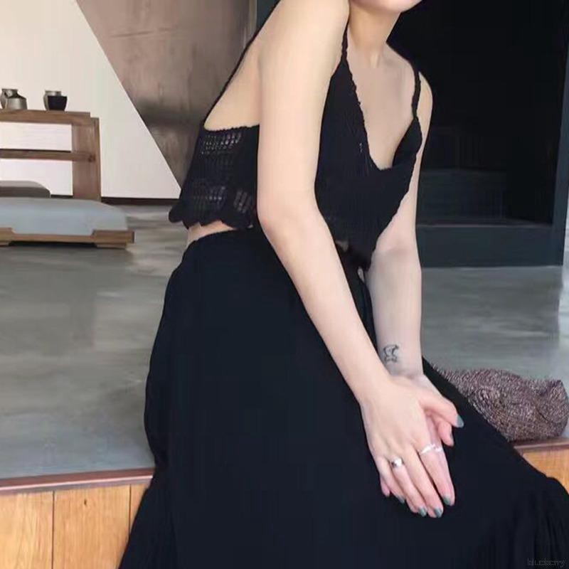 Áo len nữ không tay cổ chữ V kiểu dáng Hàn Quốc | BigBuy360 - bigbuy360.vn