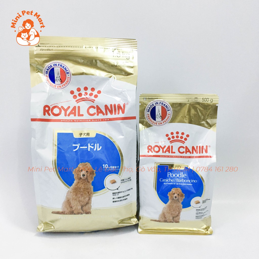 [1,5kg] Thức ăn hạt cho chó Poodle nhỏ ROYAL CANIN