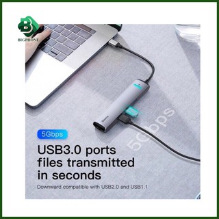 HUB CHUYỂN TYPE C BASEUS MECHANICAL EYE 6 IN 1 TYPE-C TO 3USB3.0