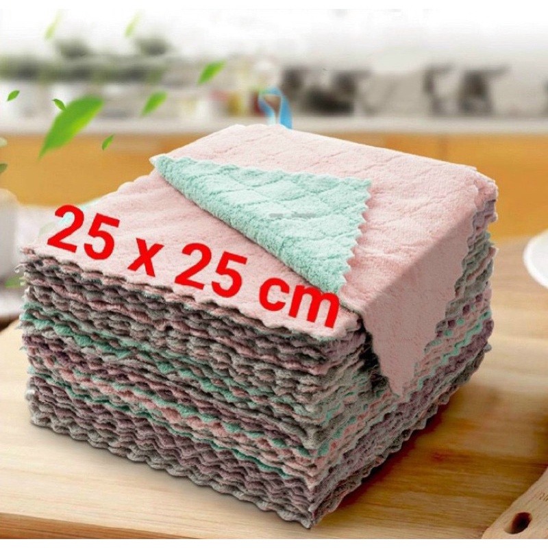 Khăn lau bếp đa năng siêu thấm 25x25cm