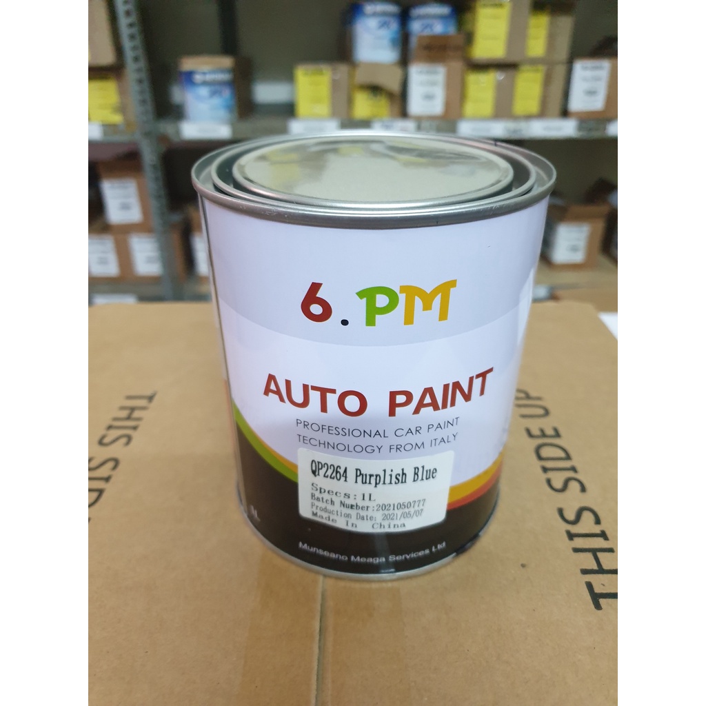 Sơn gốc 2K màu xanh dương tím Auto Paint QP2264 1Lít