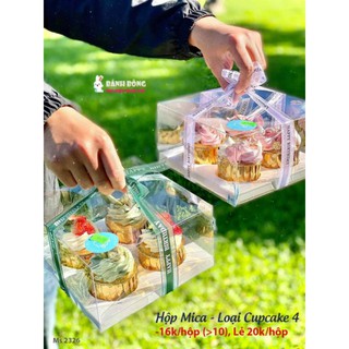 30k HỘP MICA CUPCAKE 12 CUP