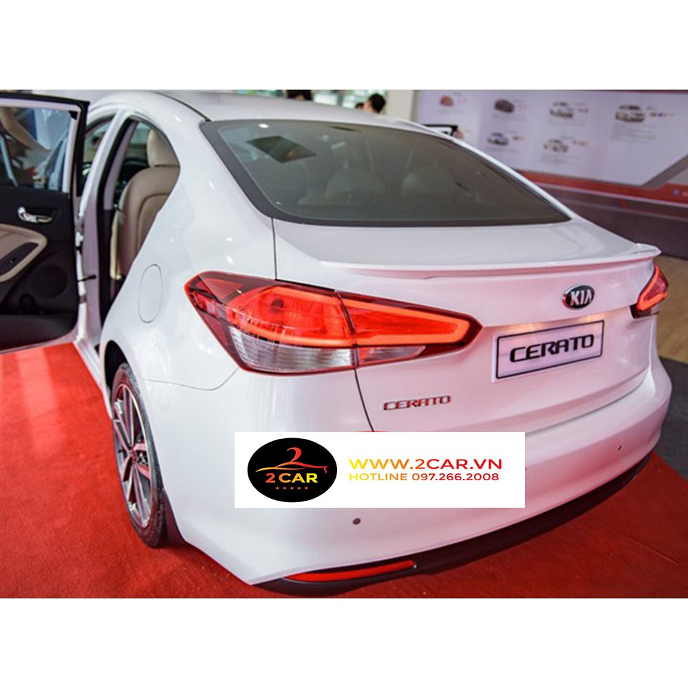 Đuôi gió liền cốp Kia Cerato 2016 2017 2018/ K3 loại liền cốp - Bản mộc chưa sơn