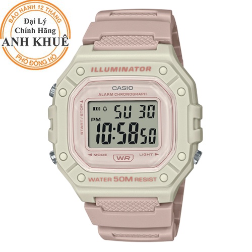 Đồng hồ nam Casio Anh Khuê W-218HC-4A2VDF
