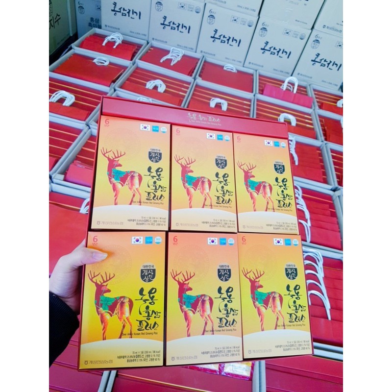 [HÀNG MỚI VỀ] Nước Hồng Sâm Nhung Hươu NONGHUYP Hàn Quốc, Hộp 30 Gói x 70Ml | BigBuy360 - bigbuy360.vn