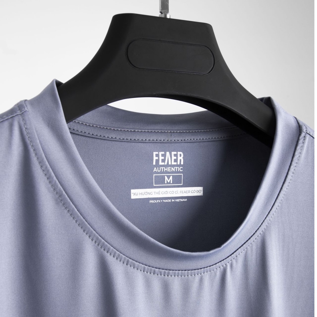 Áo thun nam FEAER DENIM chất thoáng khí co dãn vải thun lạnh DRI FIT | BigBuy360 - bigbuy360.vn
