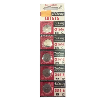Pin CR1616 3V - Vỉ 5 viên