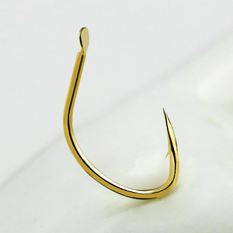 Lưỡi Câu Đài Quán Quân Có Ngạnh, Siêu bén, Cứng, Chất liệu carbon cao cấp - kim cang chép