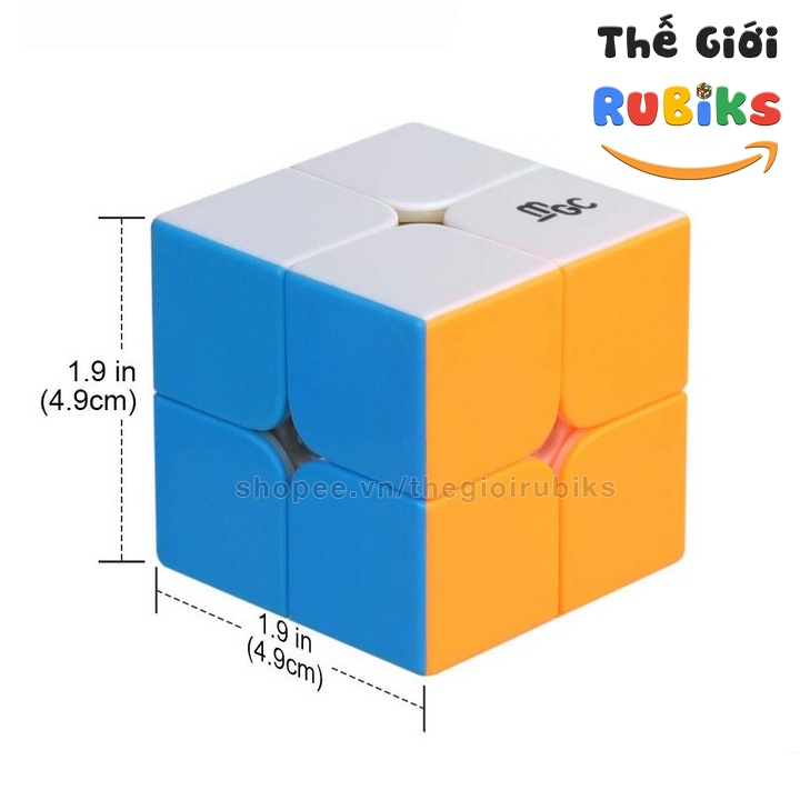 Rubik 2x2 YJ MGC 2 2x2x2 M Có Nam Châm MGC2 Stickerless. Khối Lập Phương Rubic 2 Tầng Đồ Chơi Giáo Dục Thông Minh.