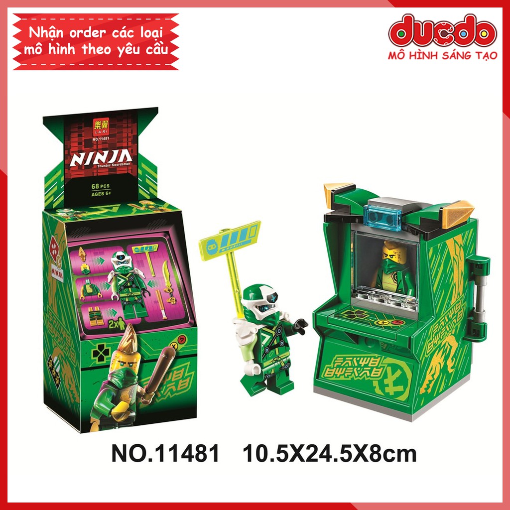 LARI 11481 Lắp ghép Ninjago Bộ Vũ Khí Ninja Lloyd - Đồ chơi Xếp hình Mô hình Ninja 71716