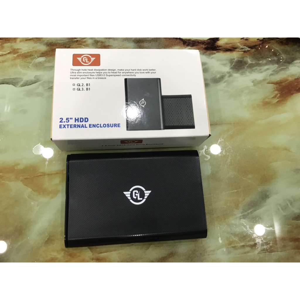 Box ổ cứng, HDD Box Gloway  USB 3.0 - Sản phẩm chính hãng - Bảo hành 12 tháng !!!