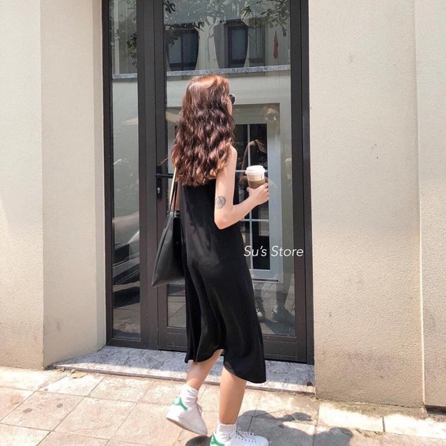 [FREESHIP] 🌸 Váy 2 dây đũi xuông - Đầm trơn basic nữ CỰC XINH 🌸 | BigBuy360 - bigbuy360.vn