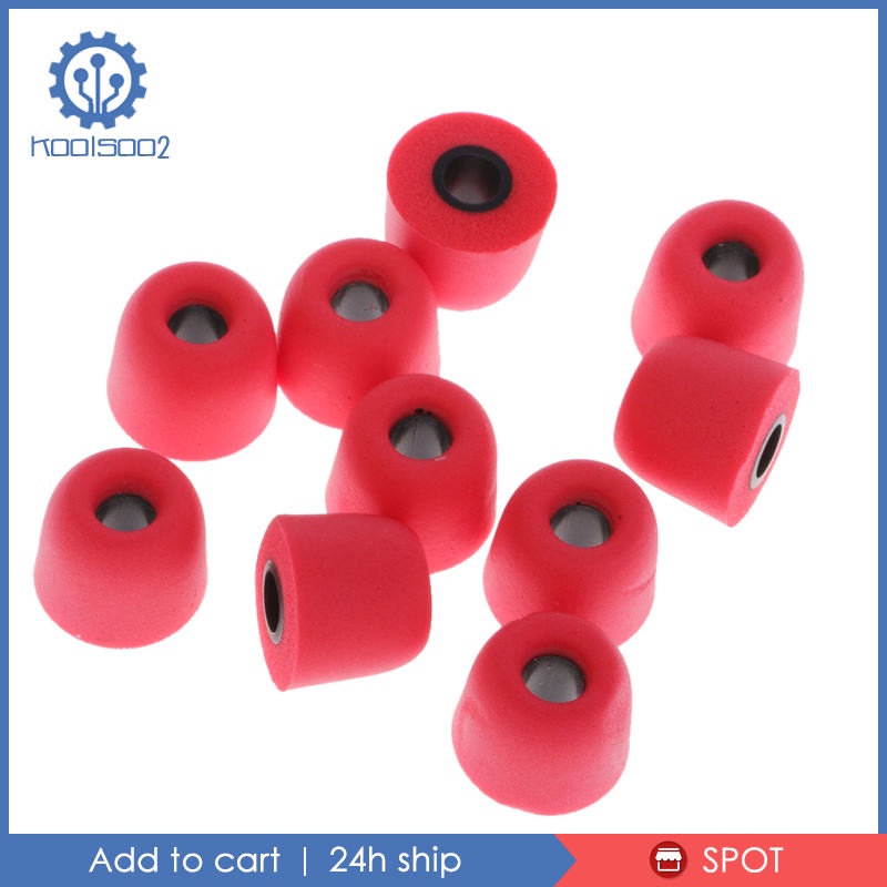 5 Cặp miếng đệm tai nghe bằng xốp mềm chống ồn chất lượng cao