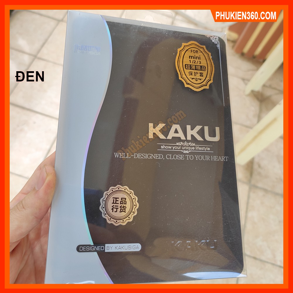 Bao Da Ipad Cao Cấp Chĩnh Hãng KAKUSIGA Có Hỗ Trợ Smart Cover | BigBuy360 - bigbuy360.vn