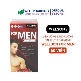 Viên uống tăng cường sinh lực phái mạnh WELSON for MEN