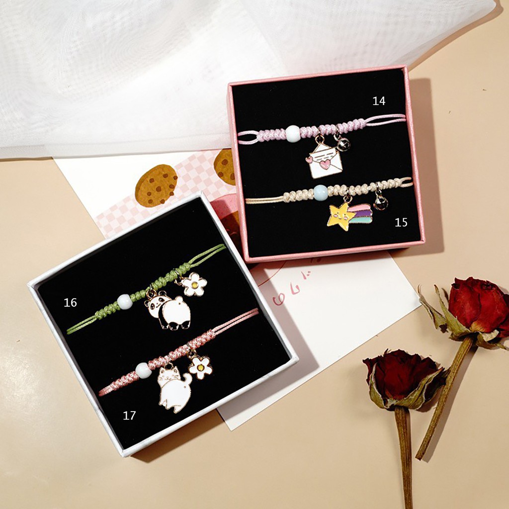 [ẢNH VÀ CLIP THẬT] Vòng tay handmade hình Gấu trúc Panda, Ngựa pony, mèo trắng, sao băng nhiều màu sắc dễ thương cute | BigBuy360 - bigbuy360.vn