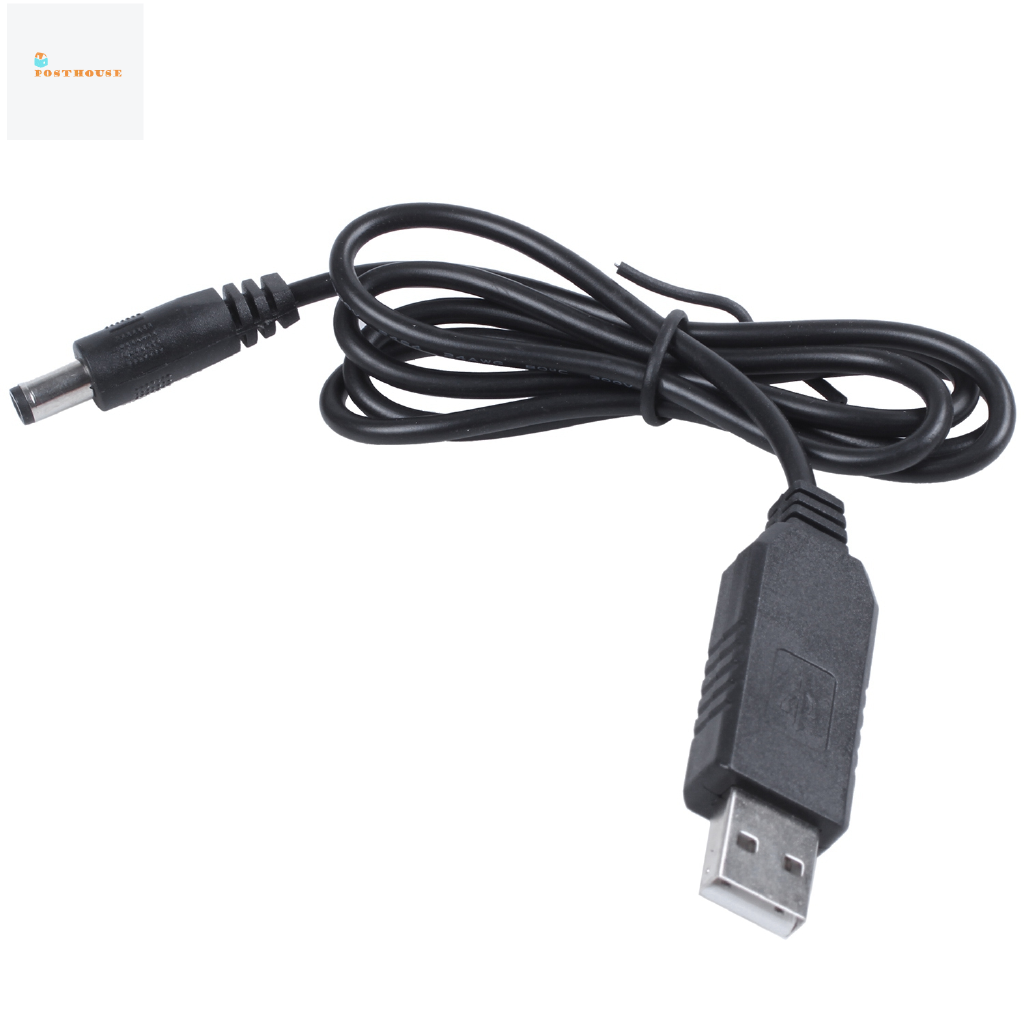 Dây Cáp Nối Đầu Usb Dc 5v Sang Dc 12v 2.1mm X 5.5mm