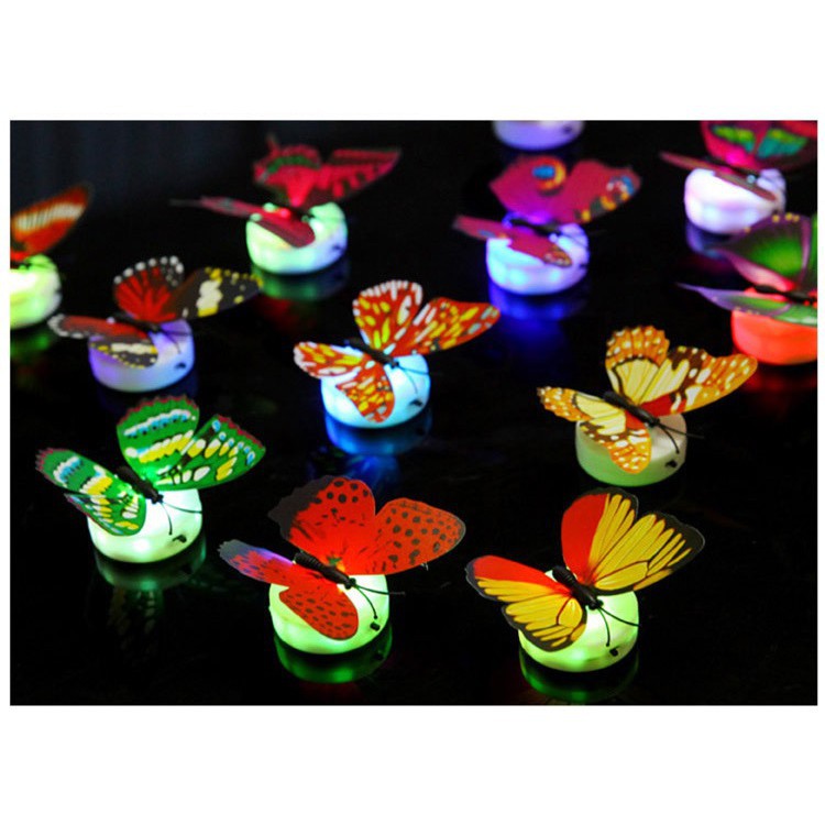 Combo 15 Đèn LED hình con bướm xinh xắn
