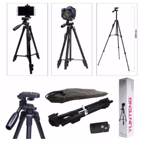 Gậy Chụp Ảnh Tự Sướng Tripod 3388 Sefie Tuyệt Đỉnh Mua Kèm Remote siêu tiện dụng | BigBuy360 - bigbuy360.vn