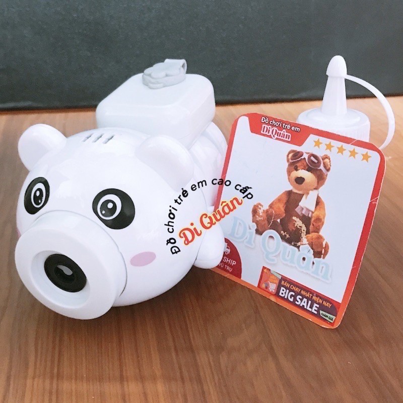 đồ chơi :Máy thổi bong bóng tự động hình heo, gấu panda,hổ con(ảnh thật shop tự chụp và bản quyền hình ảnh)
