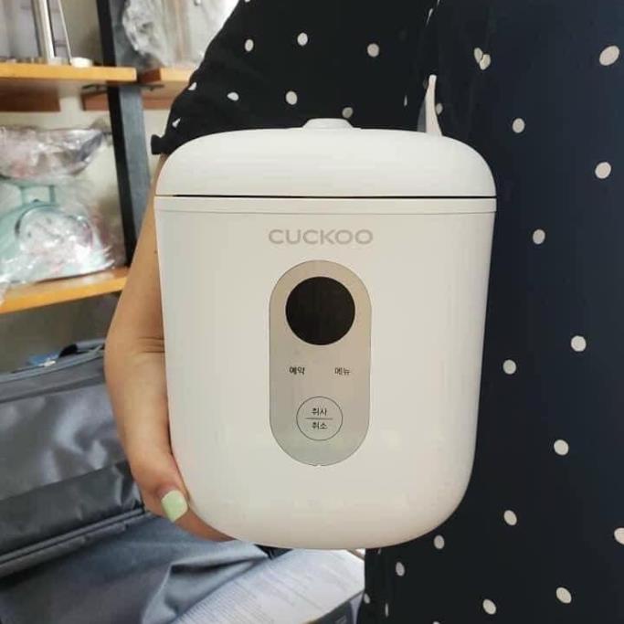 Nồi Cơm Điện Mini Cao Cấp Cuckoo CR-0255MW, Hàng Nội Địa Hàn Quốc (Không phải mẫu nồi địa TQ)