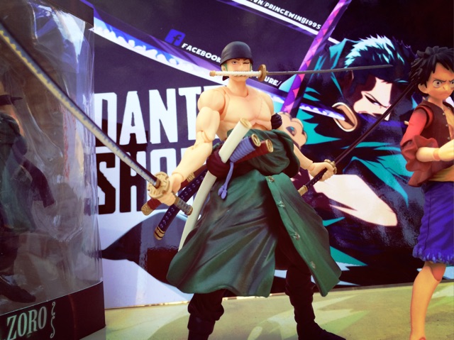 Mô Hình SHF One Piece - Nhân Vật Luffy, Zoro, Ace, Mihawk Figmar Full Box Nhiều Phụ Kiện