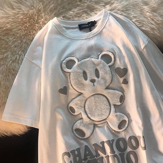 Áo phông cộc tay hoạ tiết