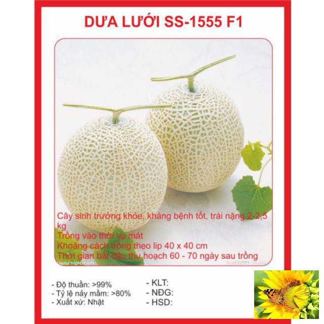 Hạt giống Dưa Lưới Tròn 10 Hạt