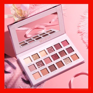 Bảng Phấn Mắt 18 màu HUDA có kim tuyến lấp lánh PMHA001