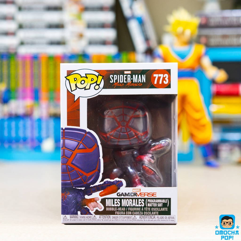 Mô Hình Chính Hãng Funko Pop Miles Morales - Programmable Matter Suit #773