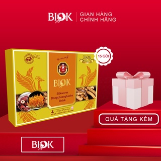 Nước đông trùng hạ thảo Biok tăng cường sức khỏe hộp 15 gói vị thanh dễ uống