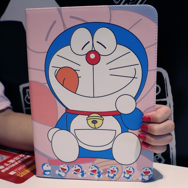 Ốp lưng da hình Doraemon dễ thương cho iPAD Air 1 2