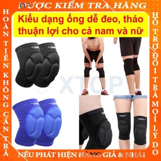 Bó gối thể thao có đệm chống chầy xước, Bảo vệ đầu gối nhập khẩu chính hãng Aolikes 0217A ( 2 chiếc )  qnguyen