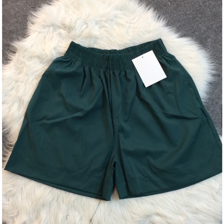 Quần Short Lụa Hè Nam nữ Baggy