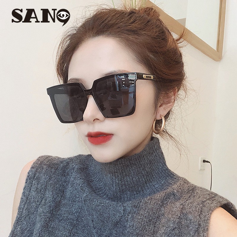 Kính Mát Gọng Vuông Phong Cách Retro Hàn Quốc Có 6 Màu Tùy Chọn