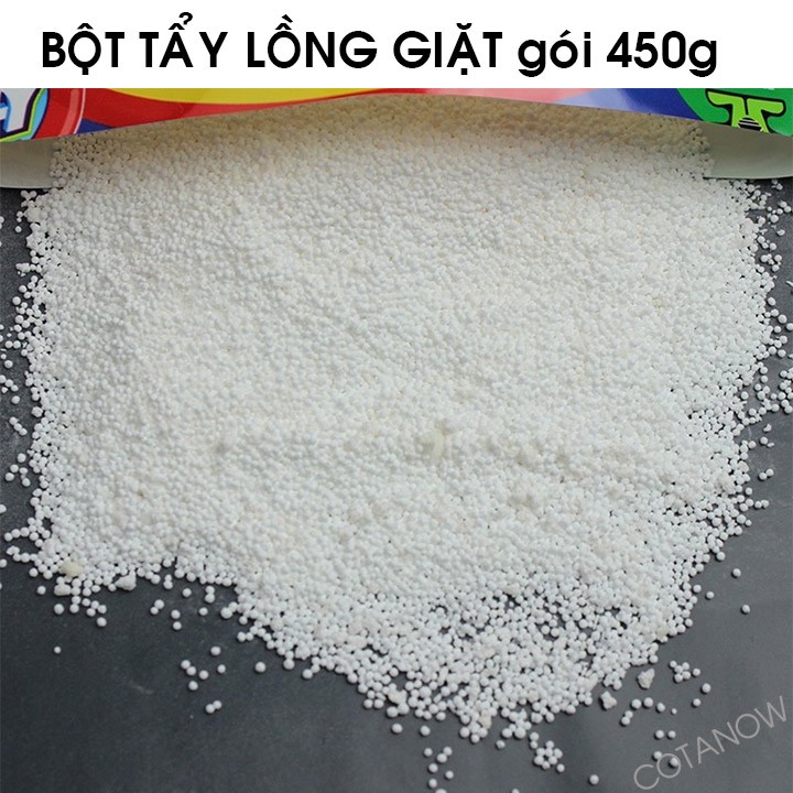 Tẩy Lồng Giặt Dạng Bột Gói 450g vệ sinh máy giặt tiện lợi COTANOW