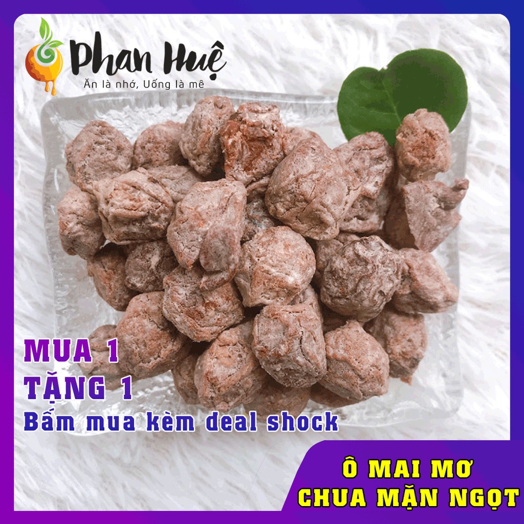 Ô mai xí muội mơ chua mặn ngọt Phan Huệ đặc biệt, mơ miền Bắc chọn lọc, đặc sản Hà Nội