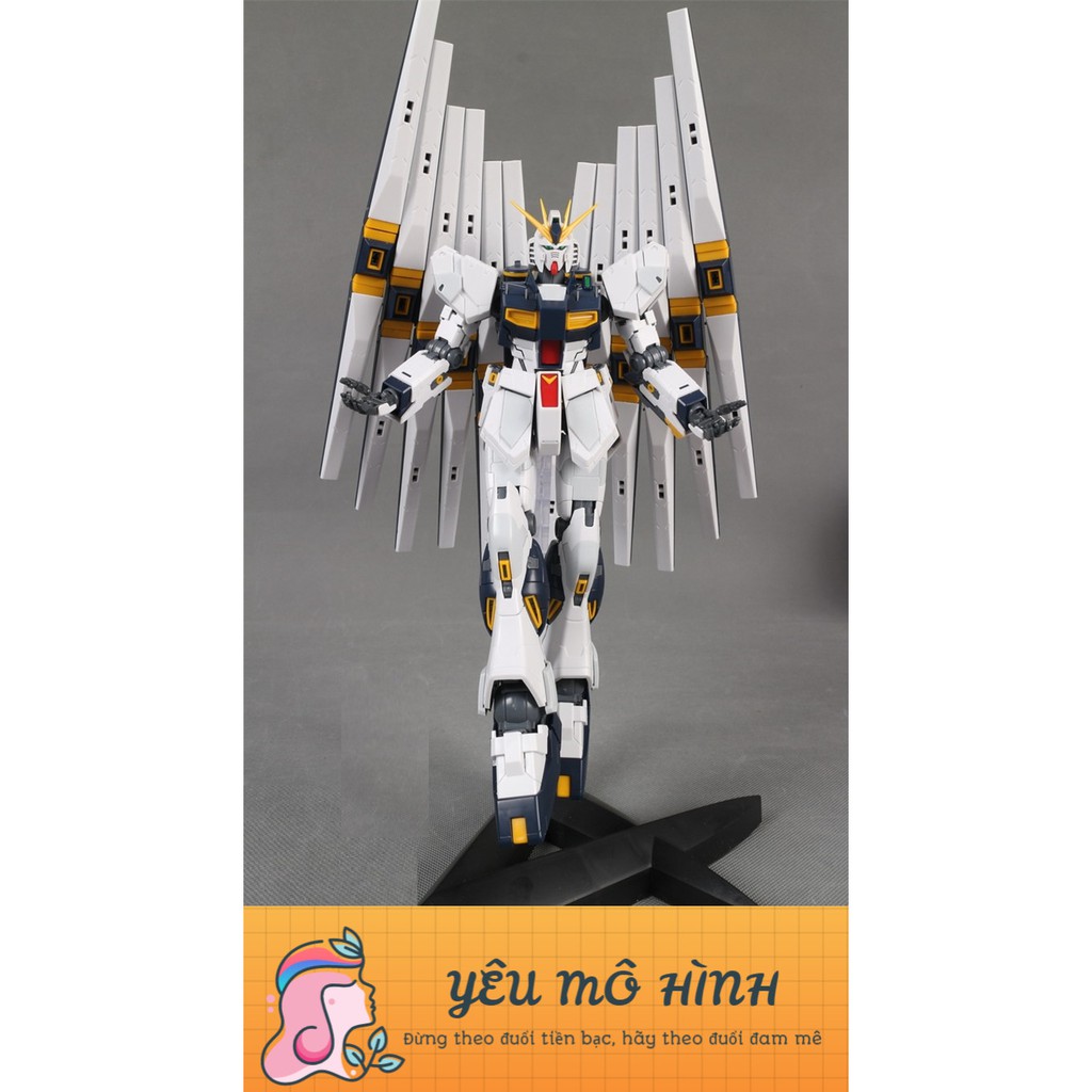 Gundam MG RX-93 VFIGHTER ver.Ka có kèm Decal nước và Base Gundam MG