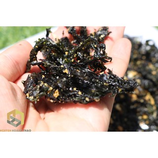 Rong biển sấy tỏi