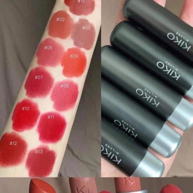 Son thỏi lì mềm môi Kiko Powder Powder Lipstick