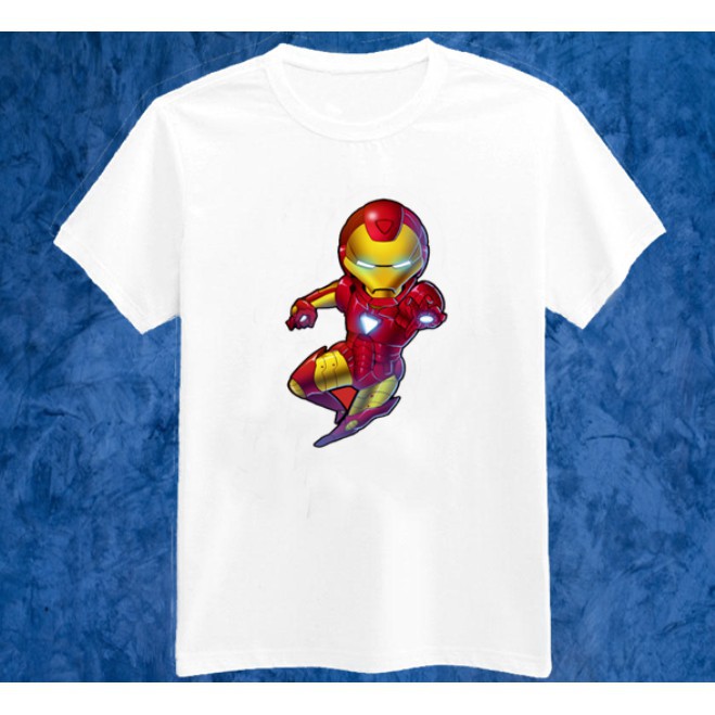 Áo thun in hình Marvel Chibi Ironman siêu hot