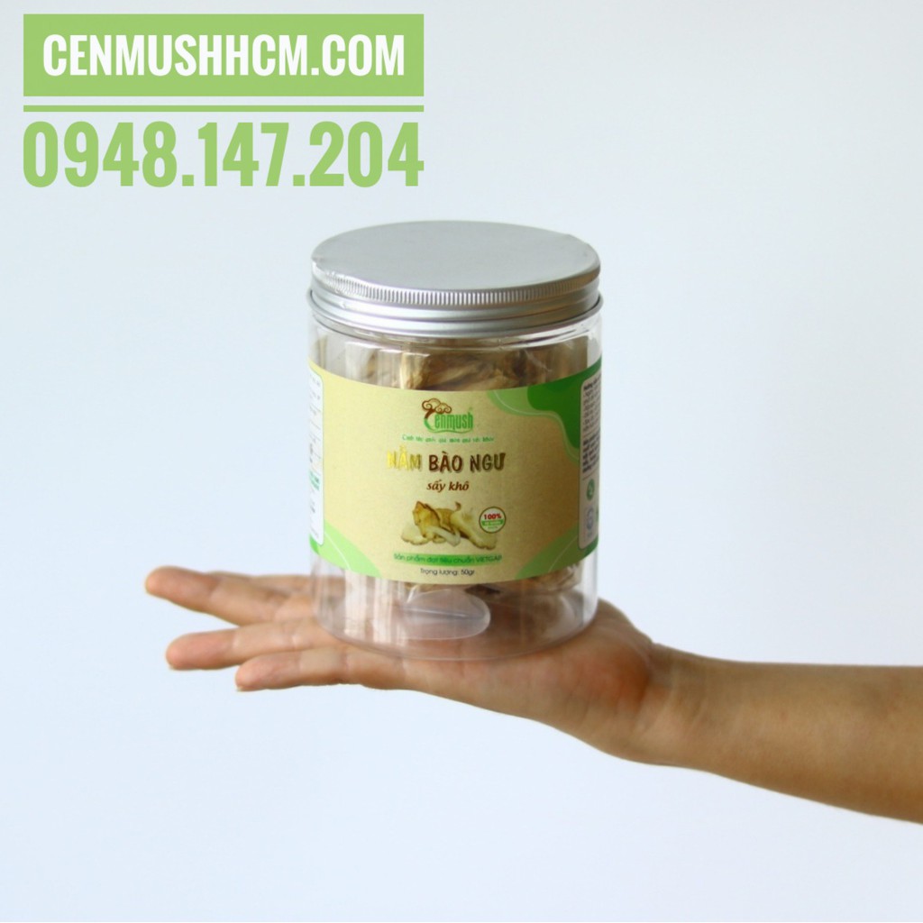 Nấm Bào ngư sấy khô CENMUSH lọ 50g
