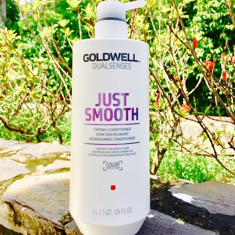 🇩🇪Goldwell🇩🇪 Dầu xả suôn mượt Goldwell Dualsenses Just Smooth Taming Conditioner 1000ml