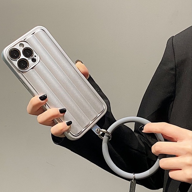 Ốp Điện Thoại tpu Mềm Hình Trụ Có Vòng Đỡ Cho iphone 15promax 15pro 15 14 pro max 14 plus 13 pro max 12 pro max 11 pro max xs max xr x 7 8 + plus