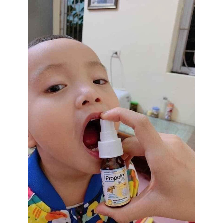 XỊT HỌNG SÁP ONG PROPOLIZ MOUTH SPRAY 15ML HÀNG THÁI LAN CHÍNH HÃNG - 11353